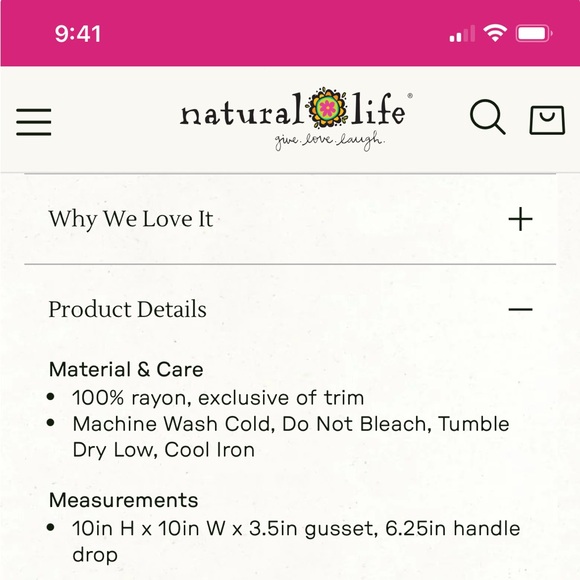 Natural Life Mini Ruffle Tote Bohemian Tote with Pom-Pom Fringe Tote Bag - Picture 6 of 11